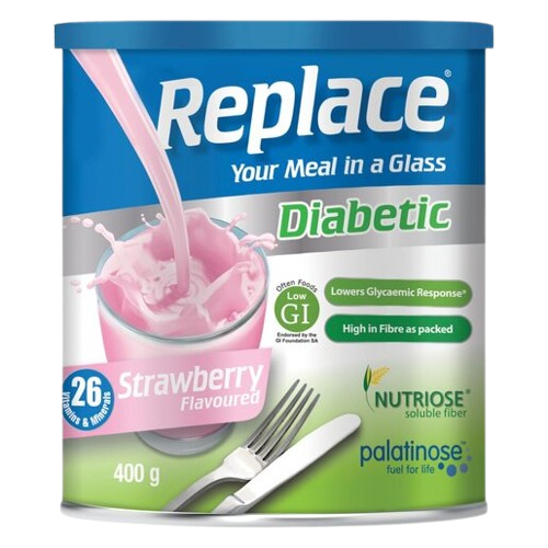 Replace Diabetic Strawberry 400g